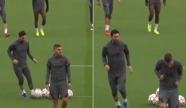 Messi y Verratti se recuperaron de sus lesiones y volvieron a la convocatoria del PSG. Foto: captura de video/UEFA TV