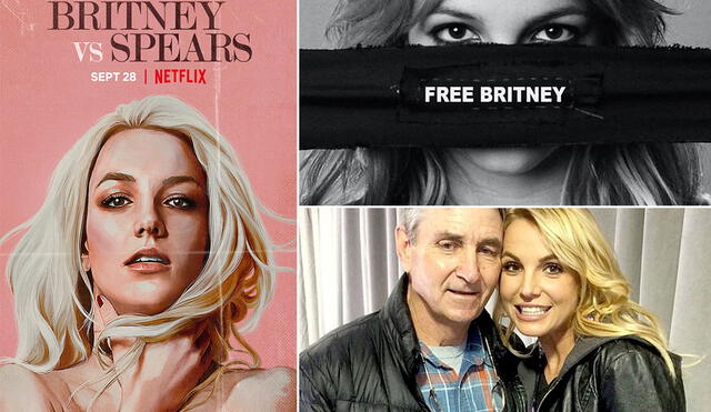 Netflix estrenó un nuevo documental sobre el caso legal de Britney Spears. Foto: composición/Netflix