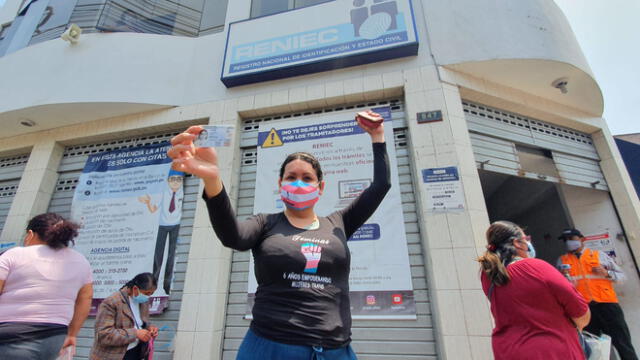 "Es necesario que haya una ley de género para nosotras", comentó Diana Calderón. Foto: María Pía Ponce/ URPI-LR