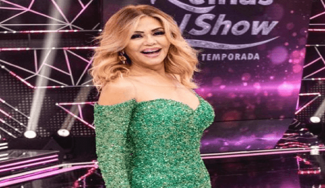 Lady Guillen aseguró que Gisela Valcárcel es su mejor referente en la televisión. Foto: Instagram de Gisela Valcárcel