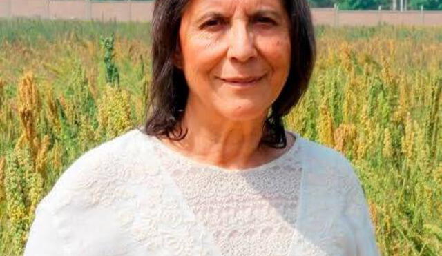 Luz Rayda Gómez-Pando a sus casi 75 años no se detiene y sigue buscando cómo mejorar el contenido nutritivo de la cebada y el trigo, es decir, una biofortificación natural. Foto: Facebook de la científica