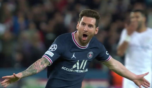 Lionel Messi firmó por el PSG en agosto de este 2021. Foto: captura de video/ESPN