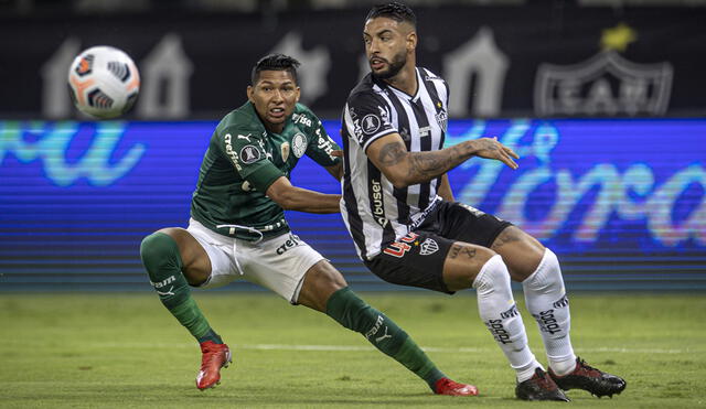 Atlético Mineiro iguala 0-0 ante Palmeiras por la semifinal de vuelta de la Copa Libertadores. Foto: twitter Conmebol Libertadores