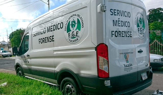 Agentes del Servicio Médico Forense realizaron las diligencias de rigor. Foto: Diario de Yucatán