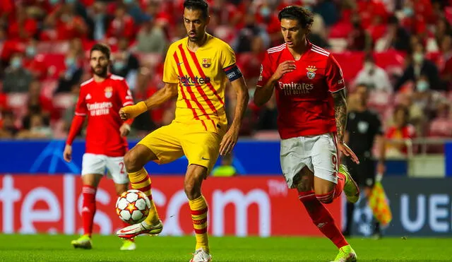 Benfica solo le ha ganado una vez al Barza en la Champions League. Foto: FC Barcelona