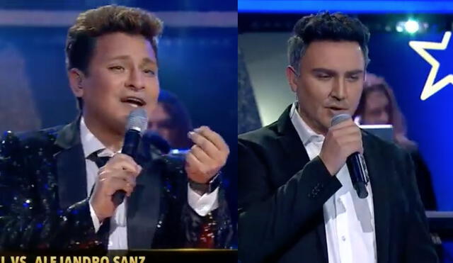 El imitador peruano de Emmanuel logró sorprender al jurado cantando el tema "Esa triste guitarra". Foto: captura de Chilevisión