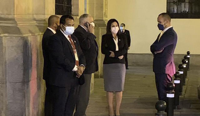 Vocero de las bancadas se encuentran en Palacio de Gobierno para reunirse con Pedro Castillo. Foto: URPI/GLR