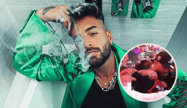 Maluma aprecia las muestras de cariño que sus fanáticos tienen hacia él, pero asegura que esta no fue una de ellas. Foto: composición/Maluma/Instagram/captura de YouTube