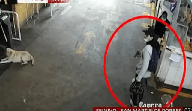 Los comerciantes expresaron que en ese mercado suelen ocurrir robos frecuentemente. Foto y video: Captura Panamericana TV