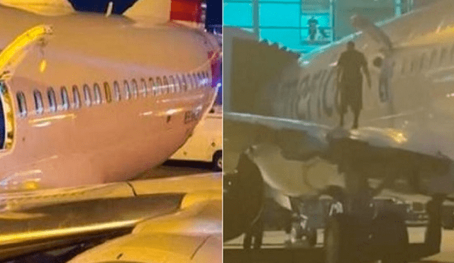 American Airlines publicó un breve comunicado sobre lo ocurrido en el que destaca que el protagonista del acto fue detenido inmediatamente. Foto: redes sociales