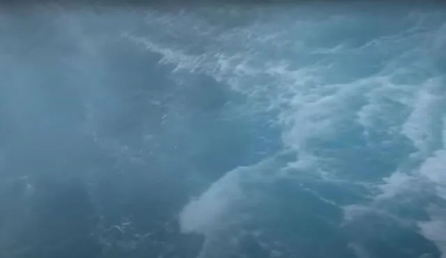 El dron oceánico se adentró en el huracán Sam de categoría 4. Captura de video: saildrone / YouTube