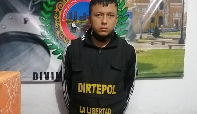 Captura estuvo a cargo de efectivos policiales del Área de Investigación de Homicidios de Trujillo. Foto: PNP