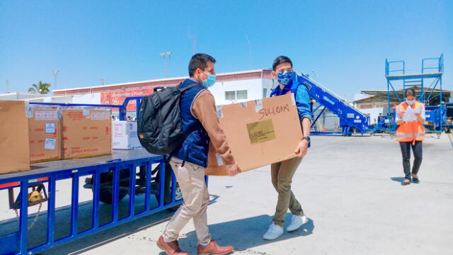 Más de 200.000 dosis llegaron a Piura. Foto: Diresa