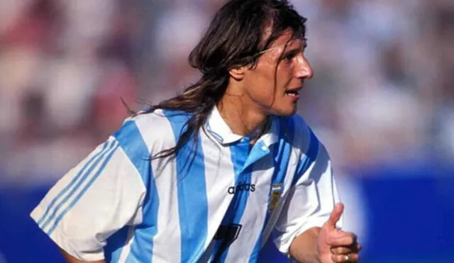 Caniggia jugó en la selección argentina entre 1987 y 2002. Foto: Difusión