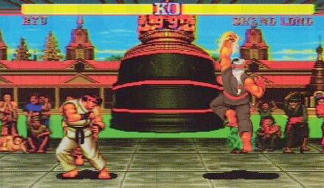 Imagen de Sheng Long en Street Fighter II que apareció por el 'Día de las bromas'. Foto: Electronic Gaming Monthly