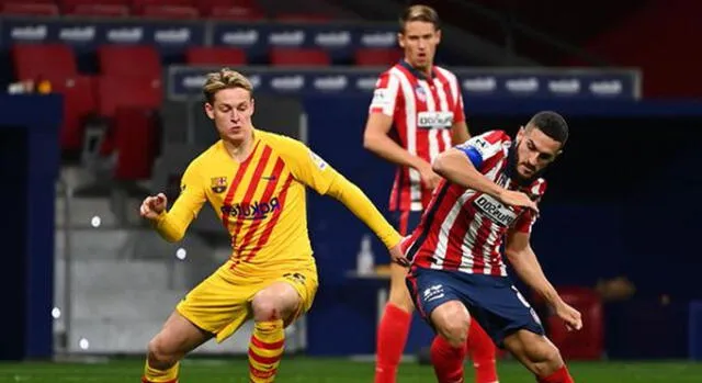 Atlético Madrid vs. Barcelona  se jugará en el Wanda Metropolitano. Foto: EFE