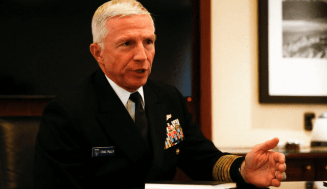 El almirante estadounidense, Craig Faller, lanza severas acusaciones al permisivo gobierno venezolano en temas de narcotráfico. Foto: EFE