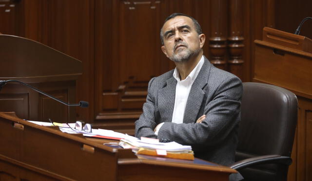 Iber Maraví fue interpelado por el Congreso de la República el último jueves. Foto: Congreso del Perú