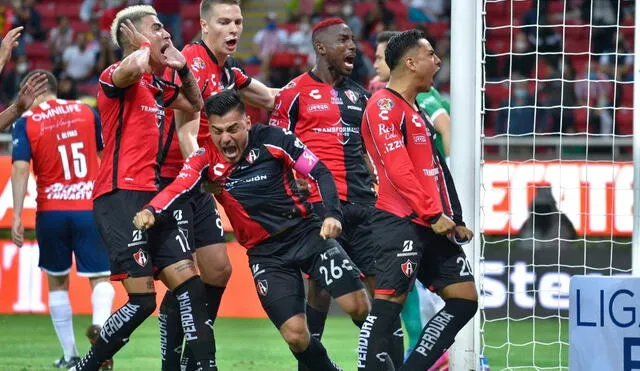 Aldo Rocha anotó de penal el único gol de Atlas. Foto: MedioTiempo.