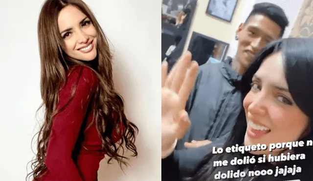 La modelo Rosángela Espinoza se mostró muy emocionada por su nuevo arete en la nariz. Foto: composición/Rosángela Espinoza/Instagram