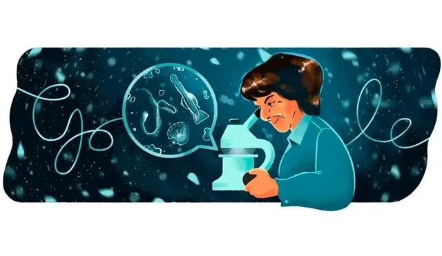 Google celebró el cumpleaños número 105 de la científica española María de los Ángeles Alvariño. Foto: Google