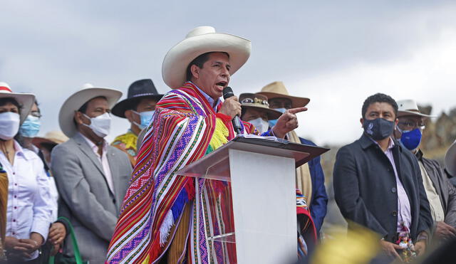 El presidente Pedro Castillo destacó que la Segunda Reforma Agraria beneficiará a más de 700.000 productoras agropecuarias. Foto: Presidencia