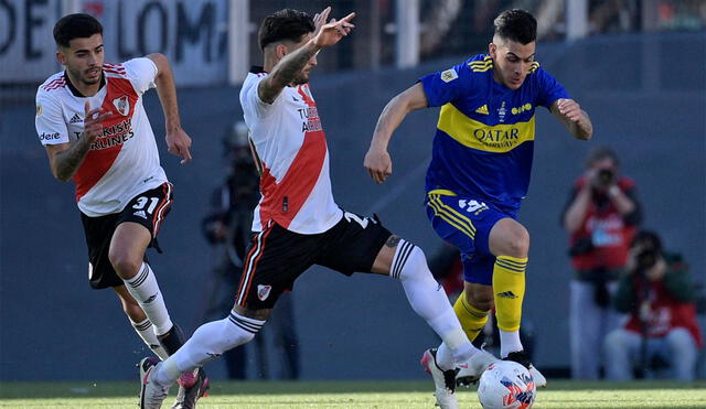 El encuentro se disputó en el Estadio Monumental de Nuñez. Foto: AFP