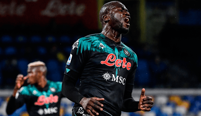 Koulibaly fue víctima de racismo el último fin de semana por Serie A. Foto: AFP