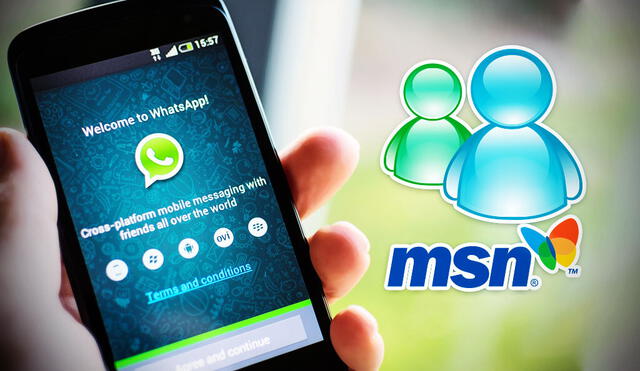 MSN Messenger dejó de funcionar en el año 2014, pero en su tiempo fue uno de los programas de mensajería más utilizados en el mundo. Foto: composición/La República