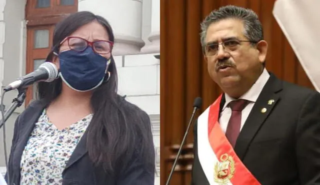 Zoraida Ávalos también denunció a Ántero Flores-Aráoz y Gastón Rodríguez por la represión en las marchas de noviembre de 2020. Foto: composición/La República