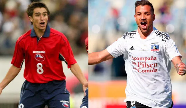 Fernando Martel pudo llevar la '8' en la espalda cuando defendió la camiseta de la selección chilena. Foto: AFP/Colo Colo