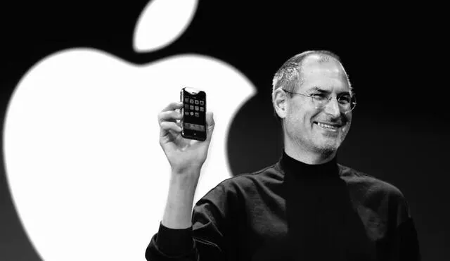 El primer iPhone fue presentado por Steve Jobs en 2007. Foto: Apple