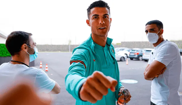 Cristiano Ronaldo ya concentra con la selección de Portugal. Foto: Portugal