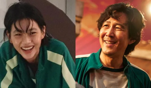 Jung Ho Yeon y Lee Jung Jae interpretan a Sae Byeok y Gi Hun en Squid game. Foto: composición/captura