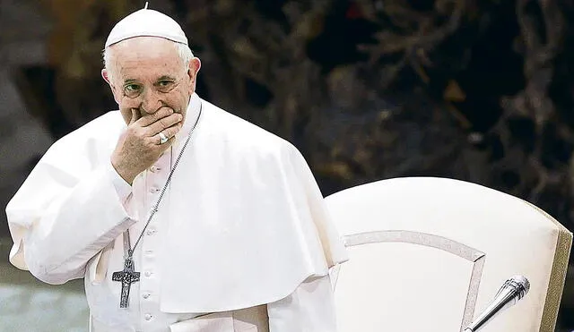 Sin perdón. El papa Francisco alabó la valentía de las víctimas para denunciar los abusos. Foto: EFE.