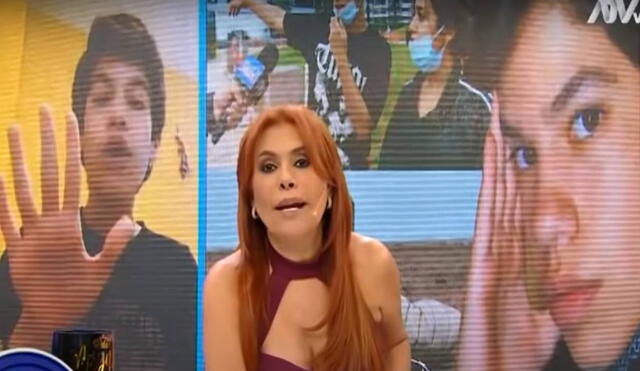 Magaly Medina lamentó que en su programa tenga que tocar este tipo de temas. Foto: captura ATV