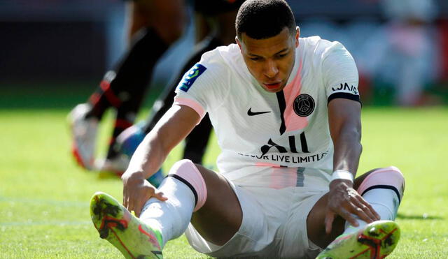 Mbappé viene cumpliendo su quinto año como jugador del PSG. Foto: EFE