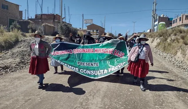 Comuneros exigen un diálogo continuo a Gobierno nacional. Foto: cortesía