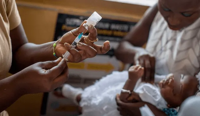 La malaria sigue siendo una de las principales causas de enfermedad y muerte infantil en el África subsahariana. Foto: AFP