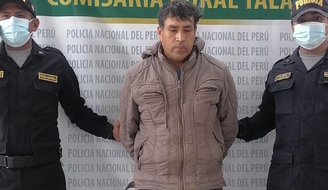 El detenido registra dos órdenes de capturas en Cajamarca. Foto: PNP