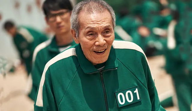 Oh Young Soo: actor de 76 años interpretó al participante 001 en Squid game. Foto: Netflix