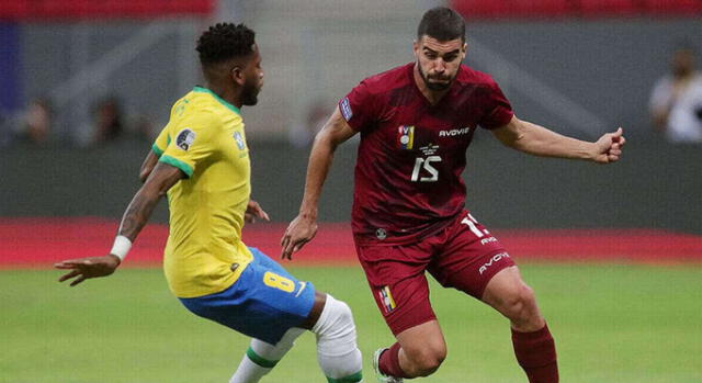 Venezuela vs. Brasil arrancará a las 6.30 p. m. en horario peruano. Foto: EFE