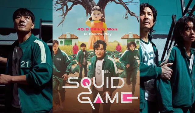 Squid game continúa reinando en Netflix tras su estreno el 17 de septiembre. Foto: composición Netflix