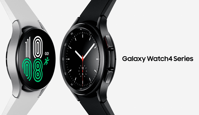 El Galaxy Watch4 es la nueva línea de smartwatches de la marca surcoreana. Foto: Samsung