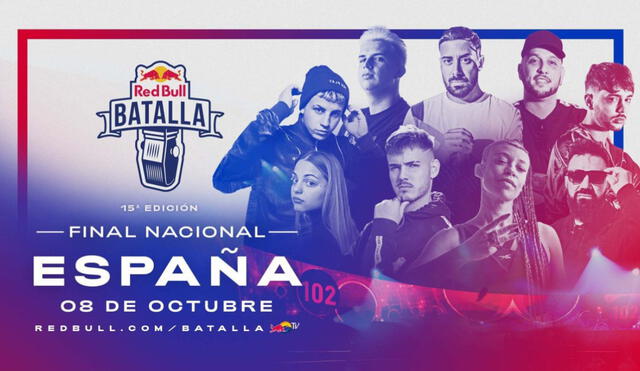 La Red Bull Final Nacional España 2021 se disputará en Madrid con público presencial. Foto: Twitter/RedBullBatalla