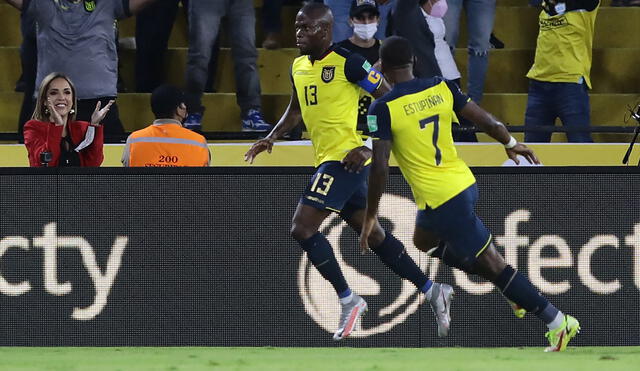 Ecuador sumó su quinto triunfo en las Eliminatorias Qatar 2022. Foto: Twitter