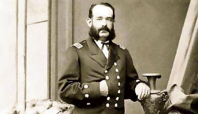 Féroe. Miguel Grau Seminario inició su carrera naval en 1854. En 1968 fue nombrado comandante del monitor Huáscar. Foto: difusión