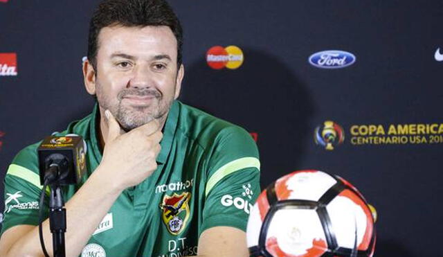 Julio César Baldivieso fue entrenador de la selección boliviana entre el 2015 y 2016. Foto: EFE