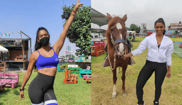 Rocío Miranda mantiene activa sus redes sociales con contenido fitness. Foto: Rocío Miranda/Instagram