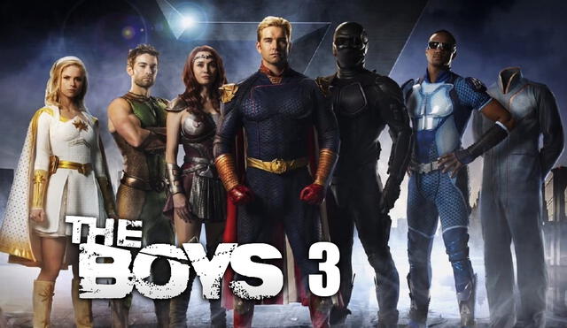 The boys 3 finalizó su rodaje en septiembre de 2021. Foto: Amazon Prime